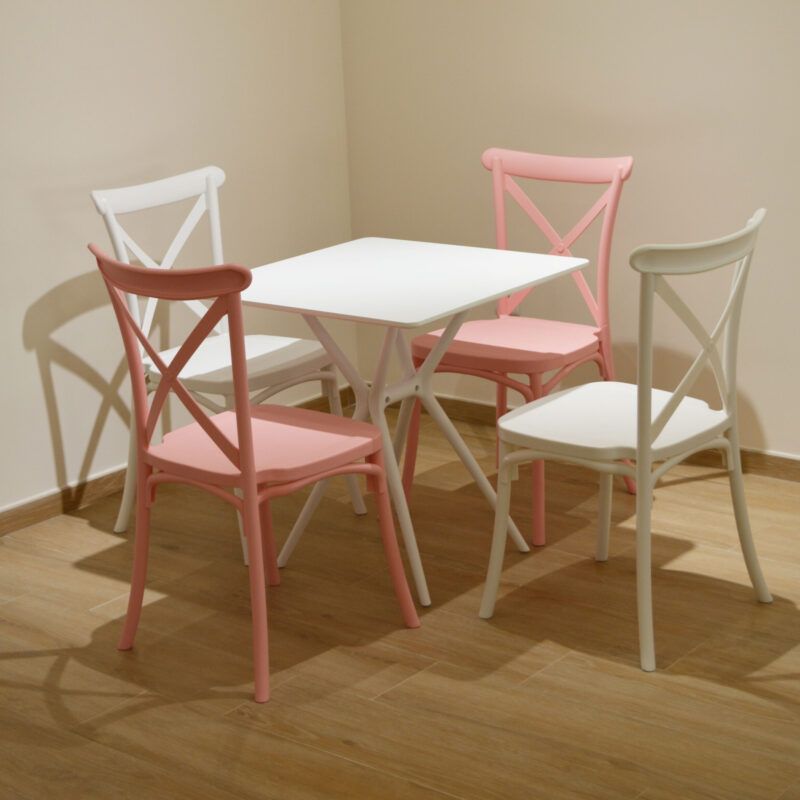 SILLA CROSSBACK RESINA - Eventos MilMar